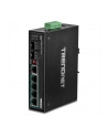 trendnet Przełącznik TI-PG62 4-Port 1GB PoE Plus+1Port 1GB SFP+1Port SFP Przemysłowy Niezarządzalny - nr 44