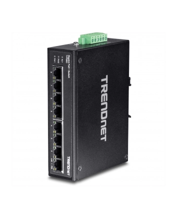 trendnet Przełącznik TI-PG80 8-Port 1GB PoE Plus Przemysłowy Niezarządzalny DIN Rail