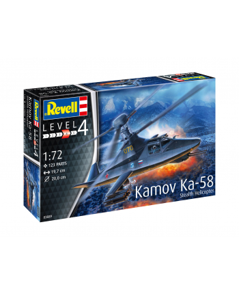 revell Helikopter 1:72 03889 Kamov KA-58 STEALT