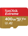 SanDisk Extreme 400 GB microSDXC - UHS-I U3, C10, V30 , A2 - nr 13
