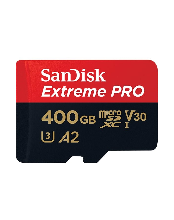 SanDisk Extreme PRO 400 GB microSDXC - UHS-I U3, C10, V30 , A2 główny