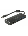 DeLOCK Adapter USB C 3.1 > 3x USB 3.0 A Hub + HDMI 4K - nr 18