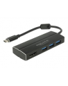 DeLOCK Adapter USB C 3.1 > 3x USB 3.0 A Hub + HDMI 4K - nr 20