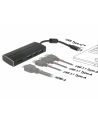 DeLOCK Adapter USB C 3.1 > 3x USB 3.0 A Hub + HDMI 4K - nr 3
