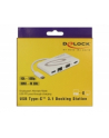 DeLOCK Dockingstation USB C 3.1 > HDMI 4K + VGA + LAN + USB, Adapter - nr 2