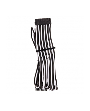 Corsair Premium Sleeved 24-pin ATX cable Type 4 Gen 4 - white/black