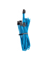 Corsair Premium Sleeved PCIe Dual Cable Type 4 Gen 4, Y-Cable - blue - nr 1