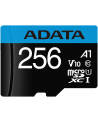 adata Karta pamięci microSD Premier 256GB UHS1/CL10/A1+adapter - nr 13