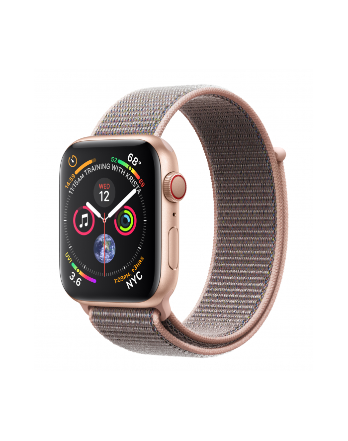 Apple Watch Series 4, Smartwatch - pink gold - LTE - MTVX2FD/A główny