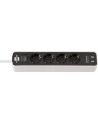Brennenstuhl Ecolor 4x Power 2x USB - 1.5m - white - nr 4