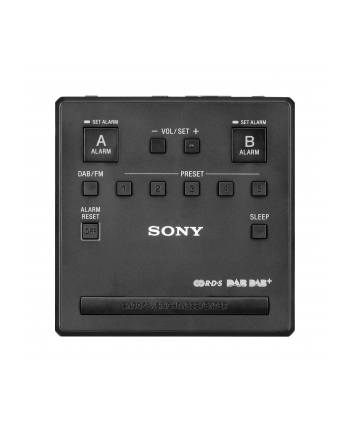 Sony XDR-C1DBP, Radio (Black)