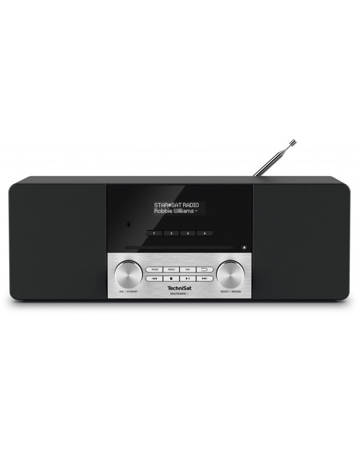 TechniSat DIGIT RADIO 3 (black / silver, DAB *, FM, RDS, CD) główny