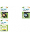 Dymo LT-Band black / red 12mmx4m - nr 8