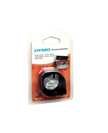 Dymo LT-Band black / silver 12mmx4m