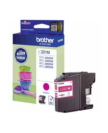 Brother ink magenta LC-221M