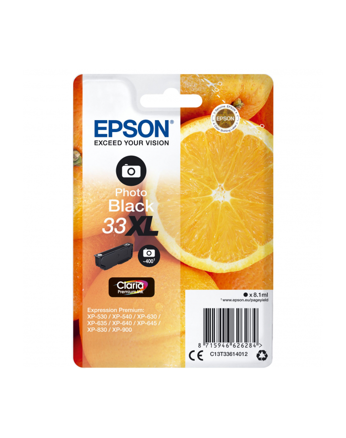 Epson ink PH black C13T33614012 główny