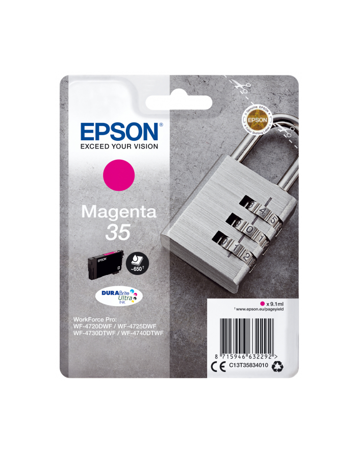 Epson ink magenta C13T35834010 główny