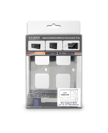 icy dock IcyDock MB453 TRAY-2B black