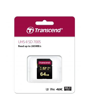 Transcend 700S 64 GB - UHS-II U3, Class 10, V90