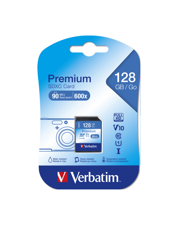 Verbatim SD 128GB Cl.10 SDXC główny