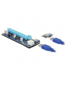 DeLOCK Riser Card PCI x1 > x16 USB - nr 23