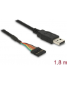 DeLOCK USB connector> TTL 6P female 1.8m - nr 10