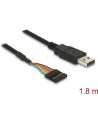 DeLOCK USB connector> TTL 6P female 1.8m - nr 11