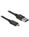 DeLOCK USB3.1 St.C -> USB Type A pc. 1m- Gen2 coaxial USB 10Gbps - nr 9