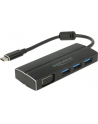 DeLOCK USB C 3.1> 3x USB 3.0 A Hub + VGA 4K - nr 15