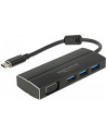 DeLOCK USB C 3.1> 3x USB 3.0 A Hub + VGA 4K - nr 18