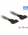DeLOCK U.2 SFF-8639Bu> U.2 SFF-8639Bu 0,5 - nr 5