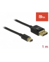 DeLOCK mini DP> DP cable 8K 60Hz 1m - nr 13
