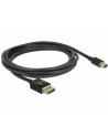 DeLOCK mini DP> DP cable 8K 60Hz 2m - nr 23