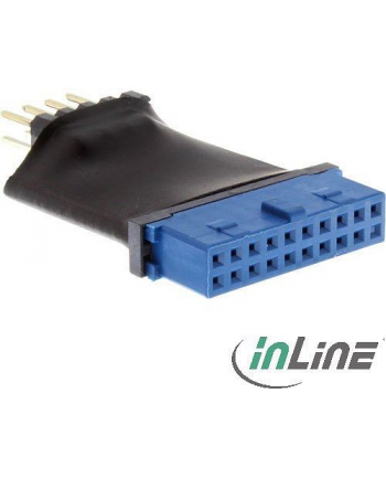 diverse Inline USB3.0 to USB2.0 internal- 19pin to USB2.0 post plug