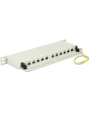 DeLOCK 10 Patchpanel 12P Cat .6A 0,5HE gray - nr 10