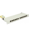 DeLOCK 10 Patchpanel 12P Cat .6A 0,5HE gray - nr 2