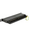 DeLOCK 10 Patchpanel 12P Cat.6A 0,5HE black - nr 11