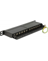 DeLOCK 10 Patchpanel 12P Cat.6A 0,5HE black - nr 3