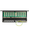 DeLOCK 10 Patchpanel 12P Cat.6A 0,5HE black - nr 9