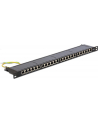 DeLOCK 19 Patchpanel 24P Cat .6 0.5 HE black - nr 15