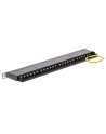 DeLOCK 19 Patchpanel 24P Cat .6 0.5 HE black - nr 6