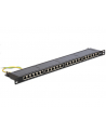 DeLOCK 19 Patchpanel 24P Cat .6 0.5 HE black - nr 7