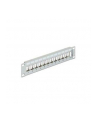 DeLOCK Keystone Patchpanel 10 12 Port gray - nr 1