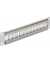 DeLOCK Keystone Patchpanel 10 12 Port gray - nr 4