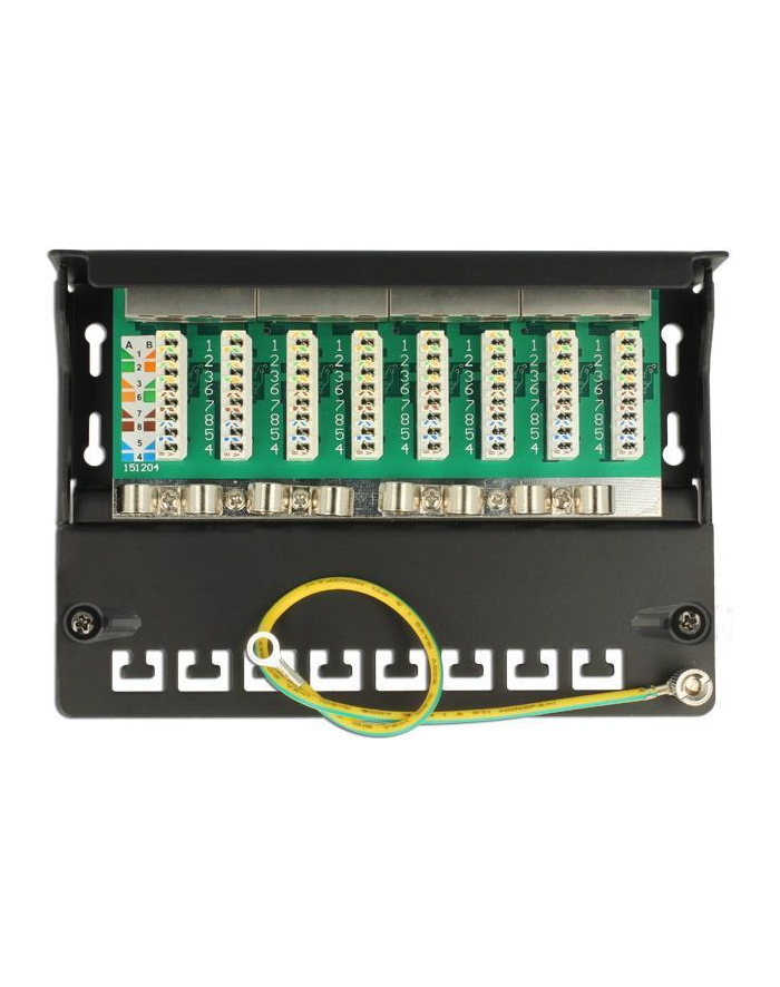 DeLOCK Patchpanel Desktop 8 P Cat.6A gray główny