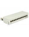 DeLOCK Patchpanel 12 Port Cat.6 gray - Network Desktop - nr 5