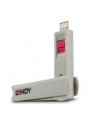 Lindy USB-C port lock red - nr 1