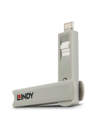 Lindy USB-C port lock white