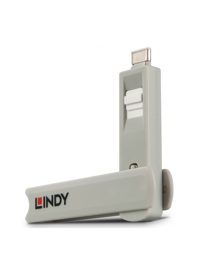 Lindy USB-C port lock white główny