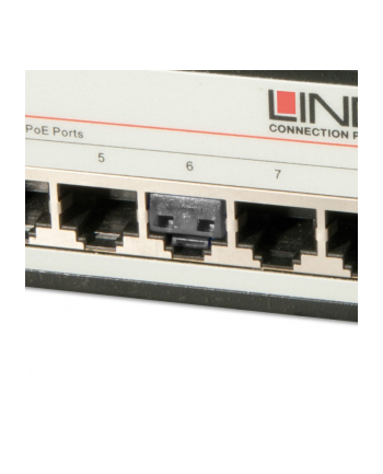 Lindy RJ45 port lock 10x m key black